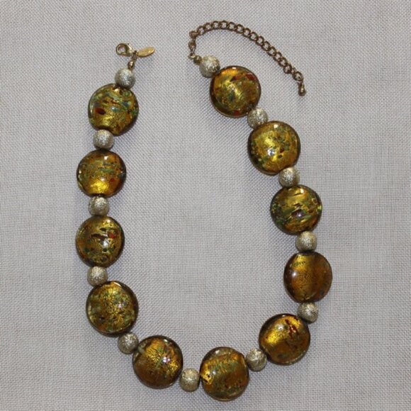 Premier Designs Sunset Necklace and matching Earrings Set - Picture 3 of 7